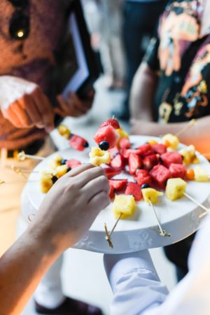 Brochetas de fruta peq